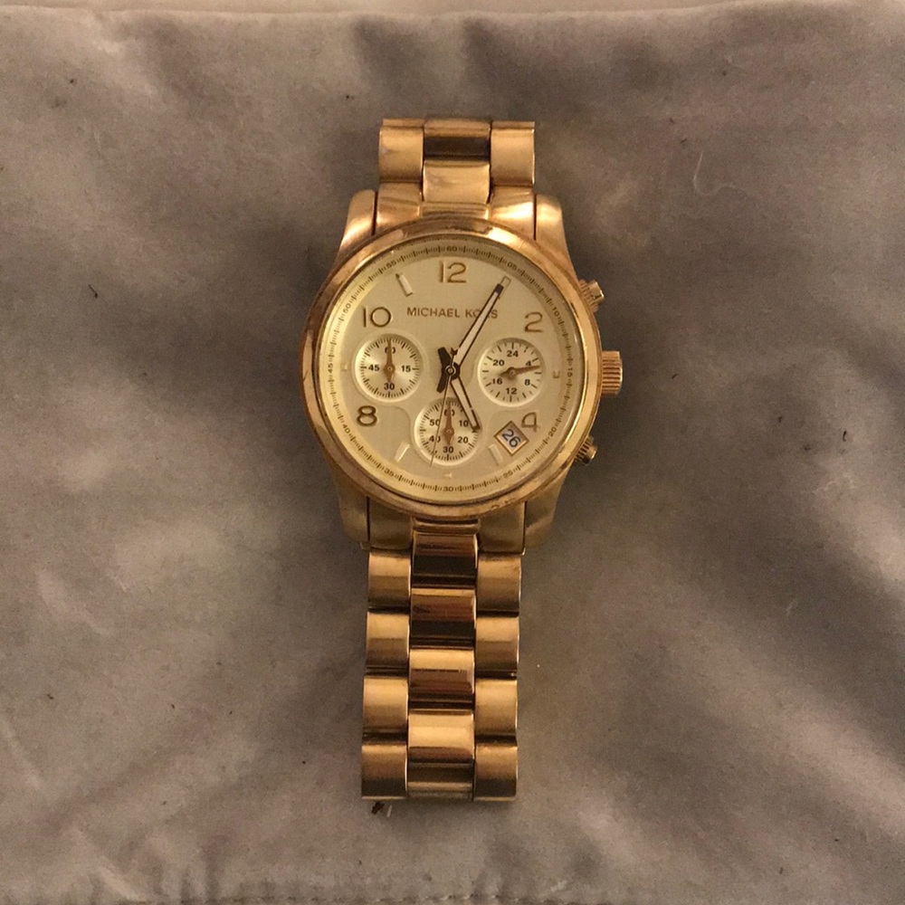 Gold Michael Kors Watch